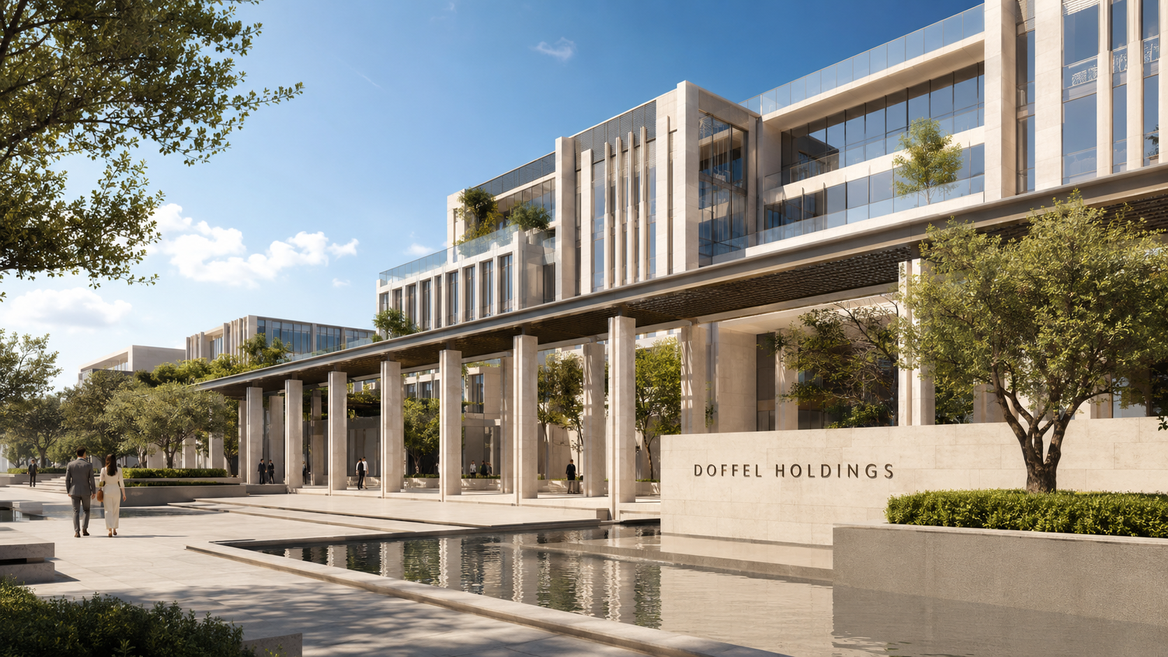 DOFFEL HOLDINGS architectural setting